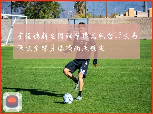 霍福德新合同细节曝光包含15交易保证金球员选项尚未确定